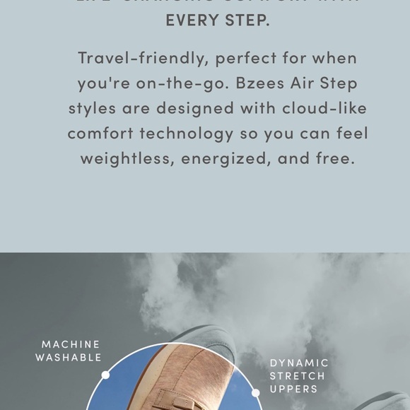 Life Stride Bzees Women’s Taupe Slip-On Loafers New - Picture 5 of 5